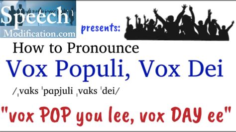 vox populi vox dei meaning